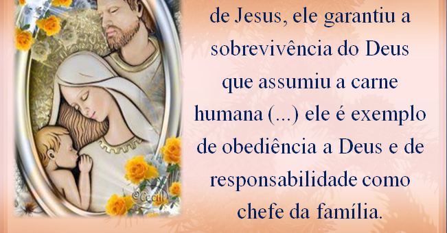 Ao assumir a paternidade de Jesus