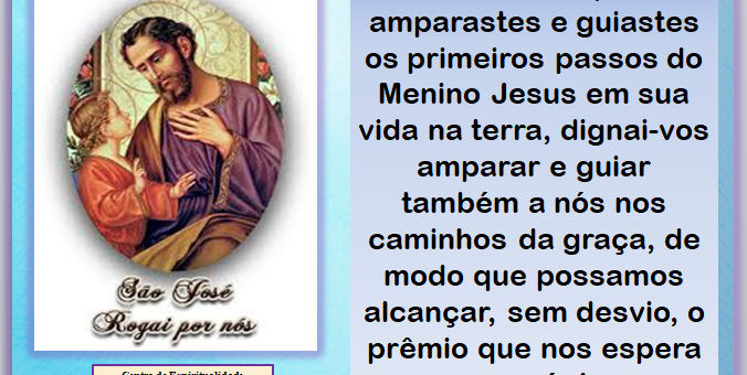 Amparastes os primeiros passos de Jesus