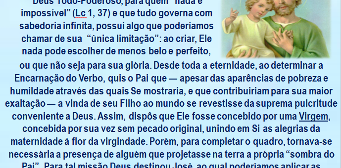Deus escolhe sempre o mais belo
