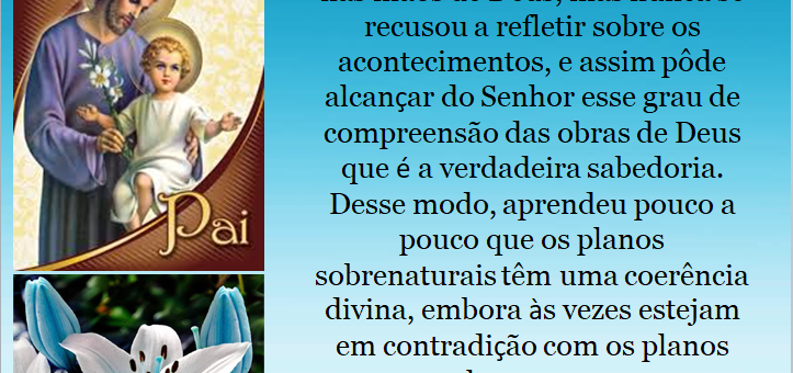 José abandonou-se sem reservas nas mãos de Deus