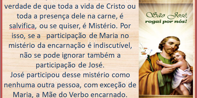 José no ministério da nossa salvação