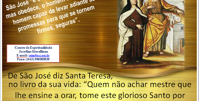 Pensamento de Santa Tereza sobre São José