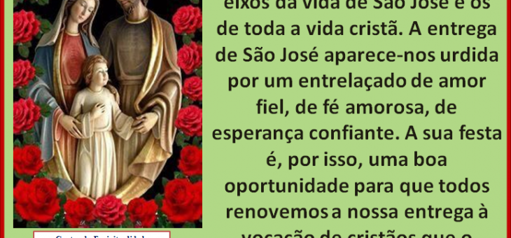 Os eixos da vida de José