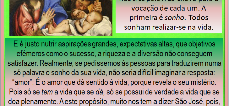 Todos sonham realizar-se na vida!