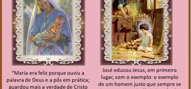 José educou Jesus com o exemplo