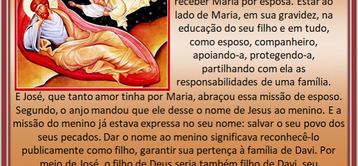 Visita do Anjo a José em Sonho