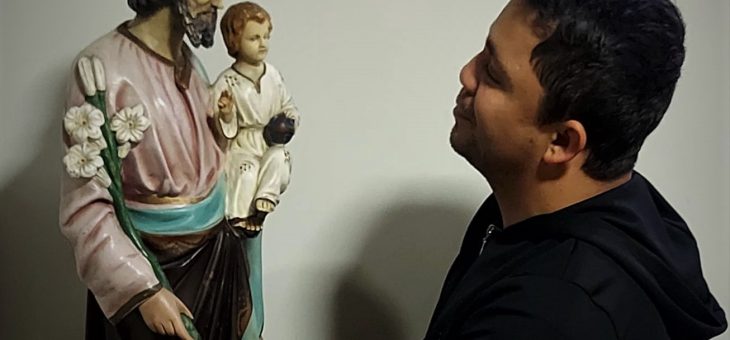 CHAMADO, RESPOSTA, CORAGEM: A VOCAÇÃO DO POSTULANTE LUIS CARLOS SILVA