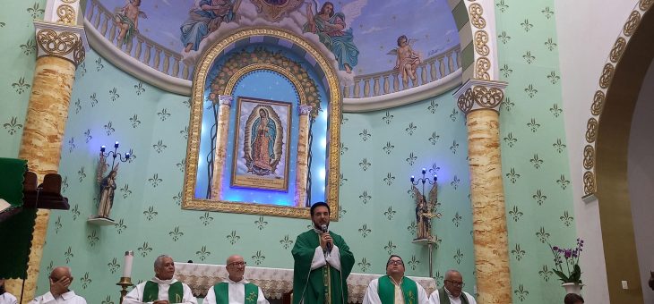 PADRE PAULO SÉRGIO RODRIGUES, OSJ, ASSUME POSSE COMO PÁROCO NO SANTUÁRIO NOSSA SENHORA DE GUADALUPE, OURINHOS-SP