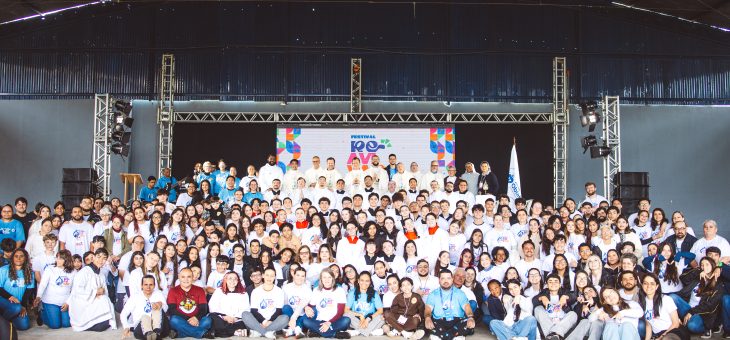 Festival Reavivar reúne jovens em Curitiba em encontro de fé e renovação do carisma josefino