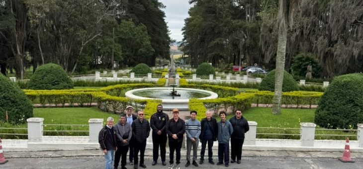 Representantes dos Oblatos de São José visitam Hospital São Sebastião, onde Pe. José Calvi exerceu seu ministério